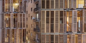 edifici d’habitatges per a 4 amics_barcelona