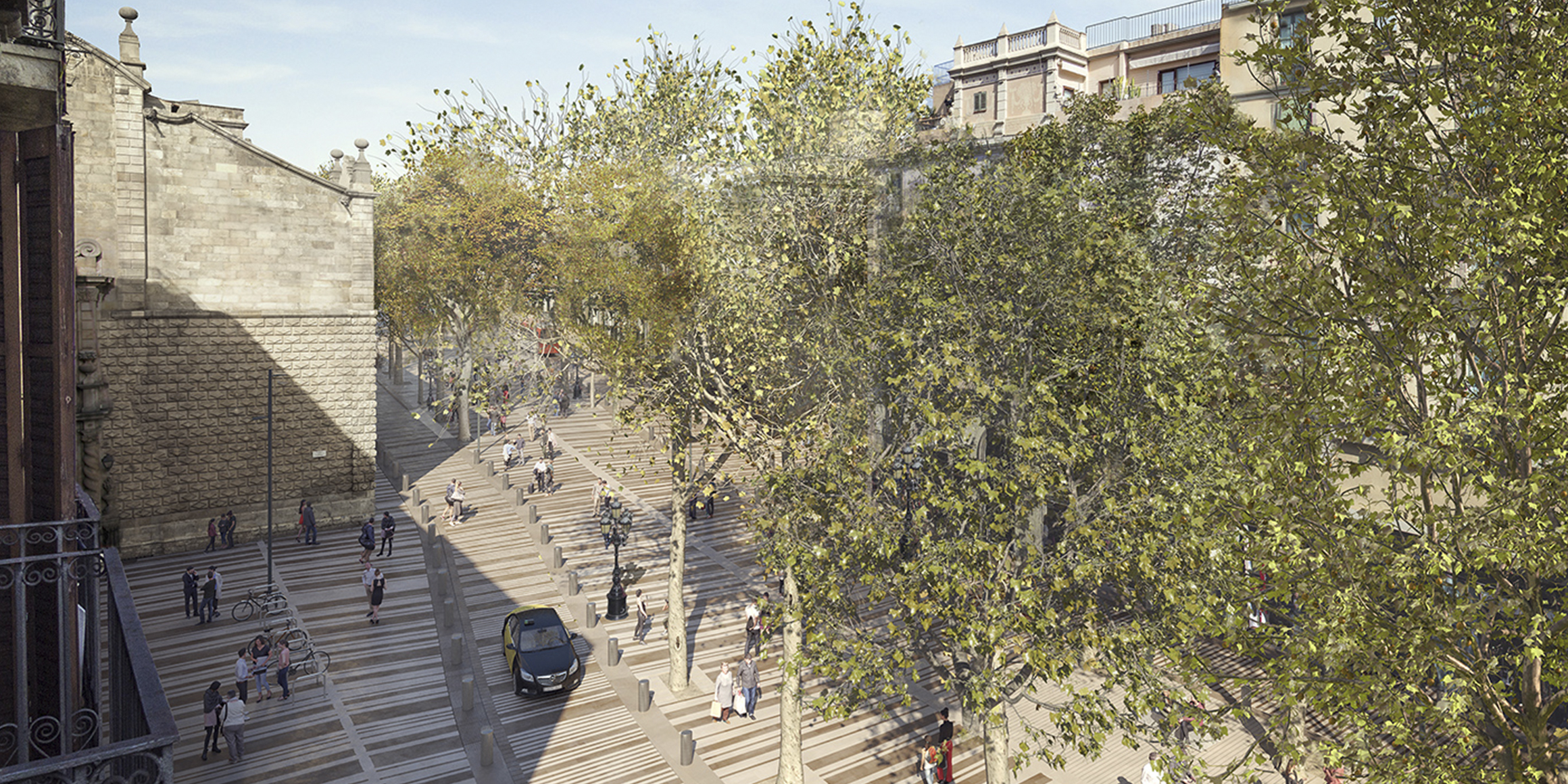 refurbishment of les rambles_barcelona